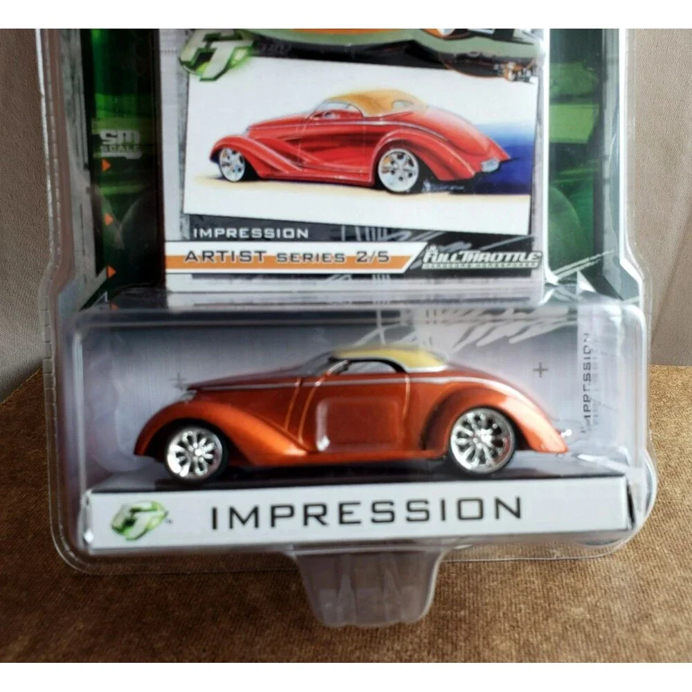 2006 JL FULL THROTTLE IMPRESSION Orange FOOSE DESIGN ARTIST SERIES #2/5 Die-Cast